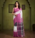 Handloom Ikkat 3D Handloom Cotton Saree