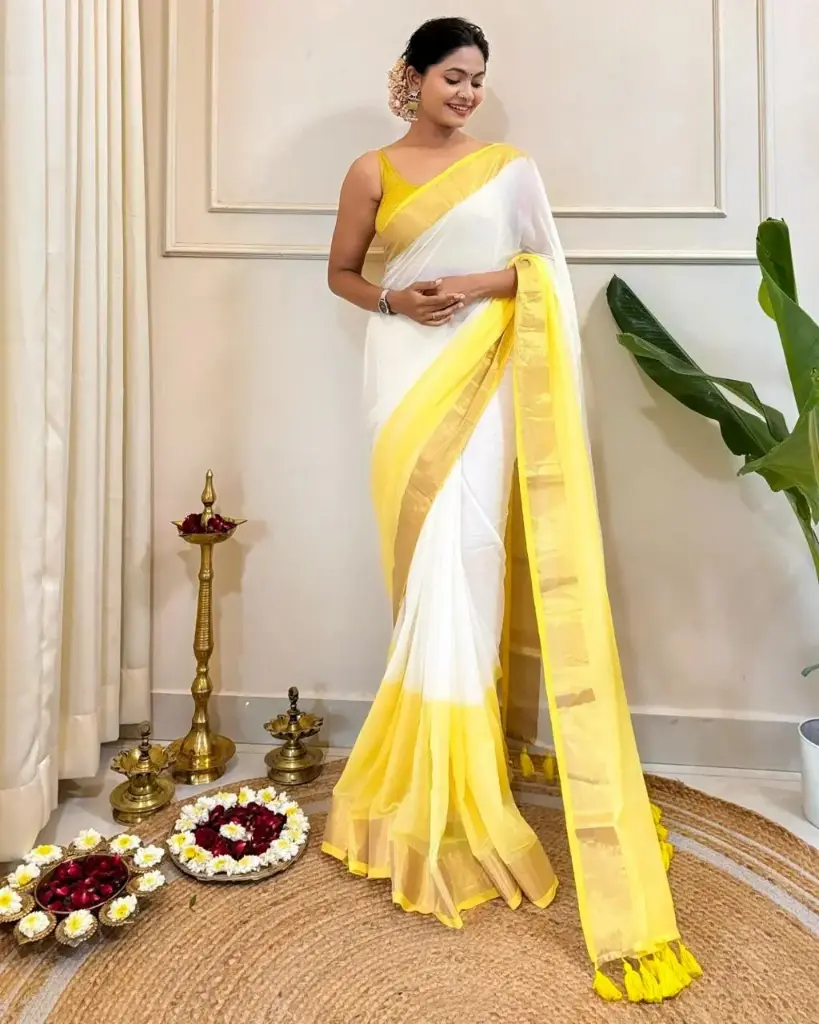 Mul Cotton Saree